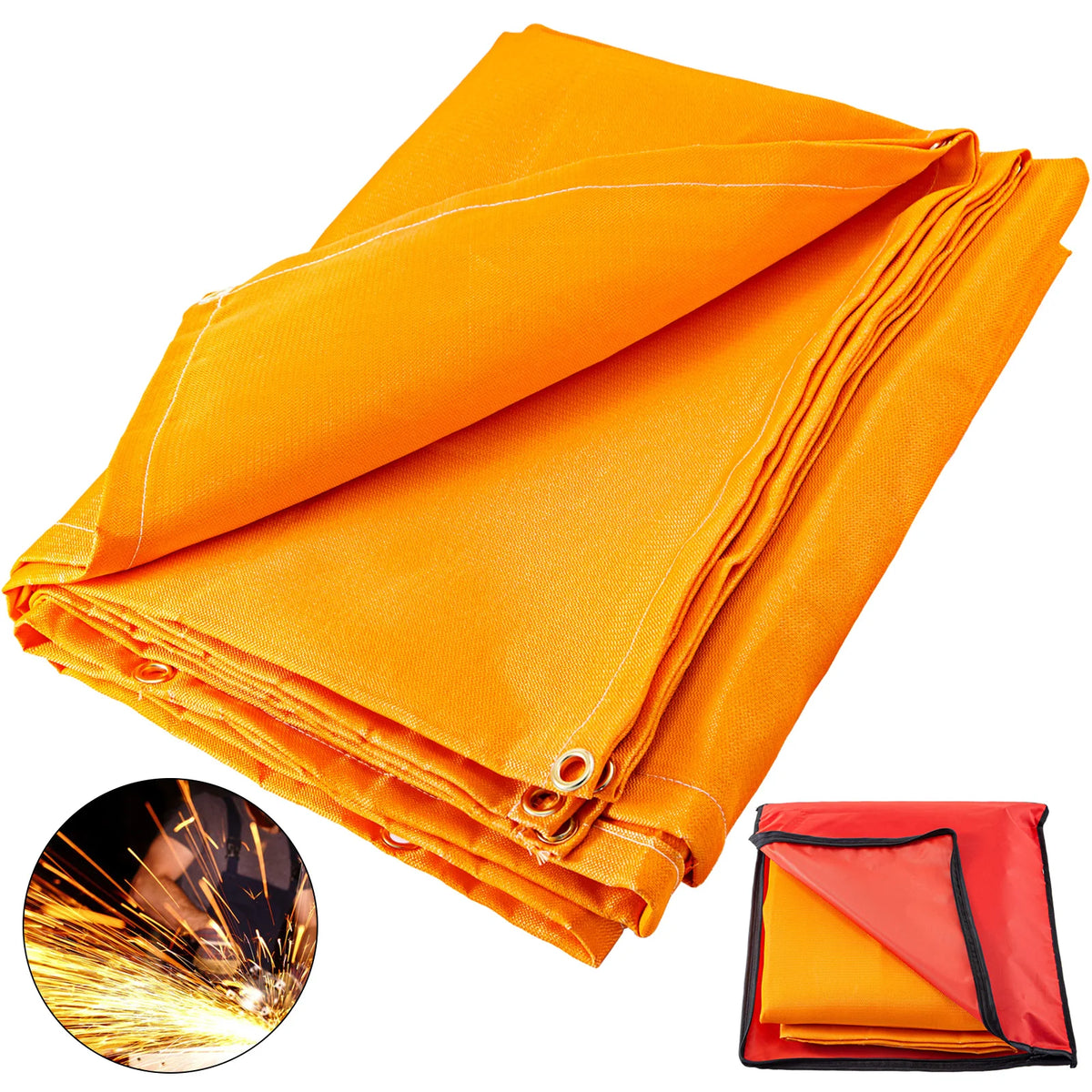 SucceBuy Flame Retardant Fiberglass Welding Fire Safety Blanket