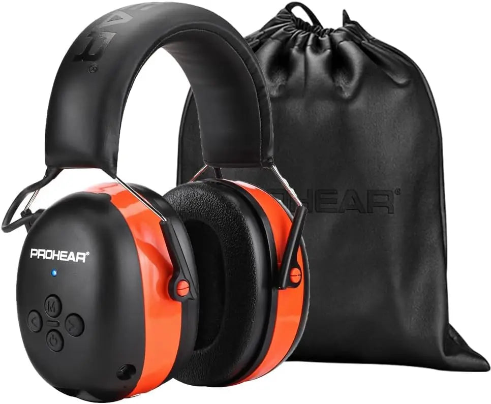 Prohear Bluetooth 5.0 Hearing Protection Earmuffs Safety Rechargeable Headphones