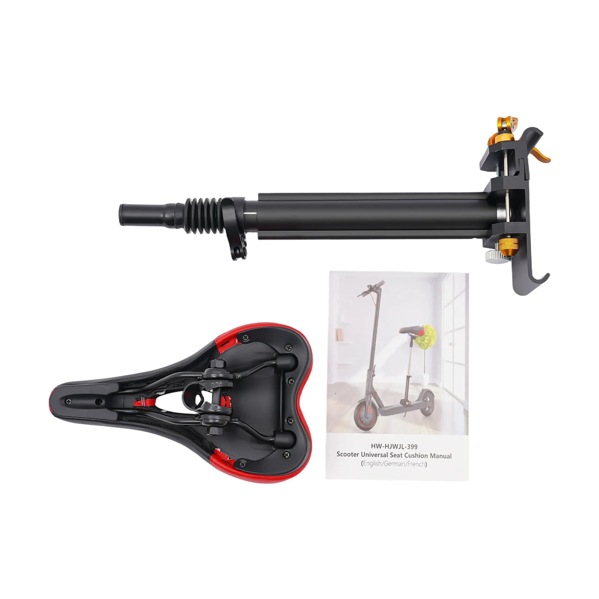 Adjustable Ergonomic Electric Scooter Replacement Saddle For Xiaomi M365