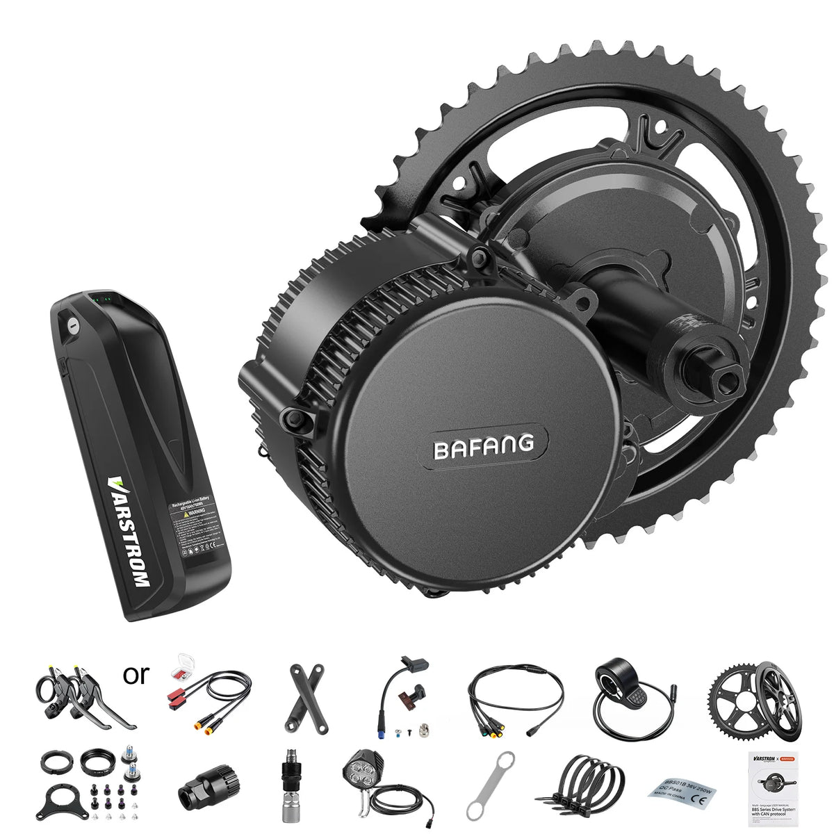Bafang 750W Mid Drive Motor Kit Electric Bike Conversion System