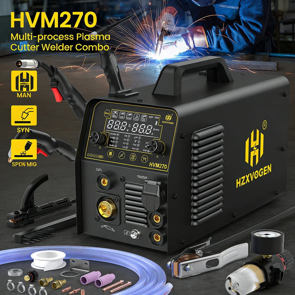 Hzxvogen 6 In 1 Multi Process Welder And Cutter Machine