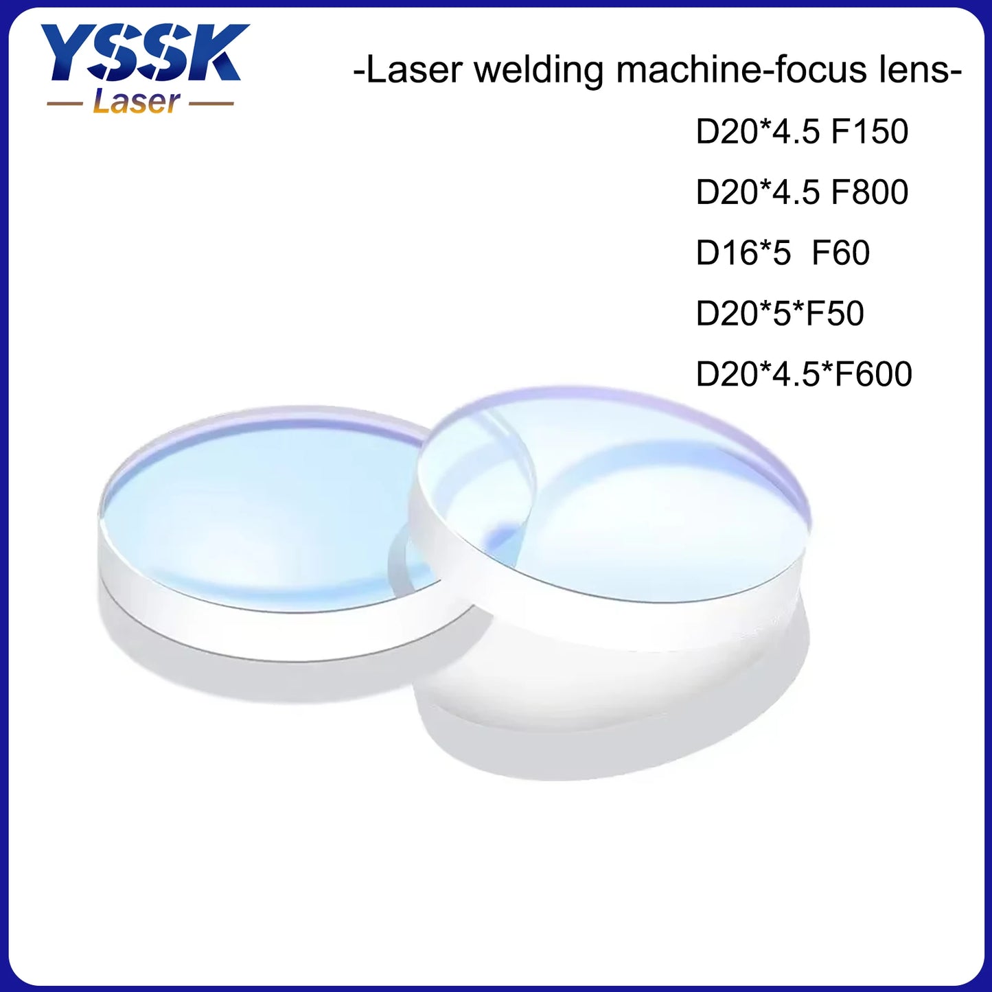 Handheld Welding Machine Focus Protective Lens For Laser Gun
