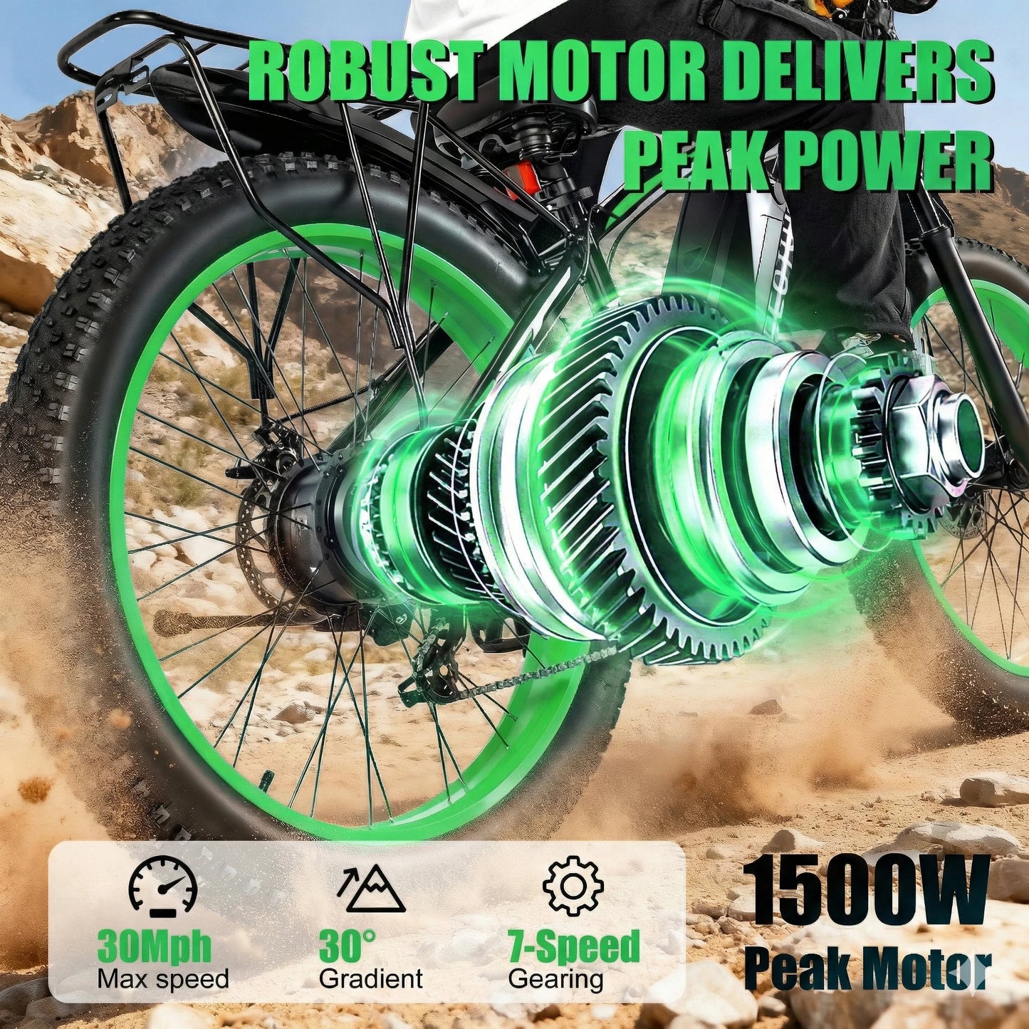 EOEOTWO 1000W Adult Electric Bicycle With 20Ah Battery