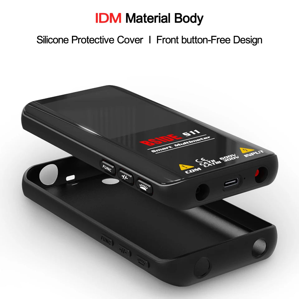 BSIDE Smart Handheld Digital Multimeter Tester For Voltage And Capacitance