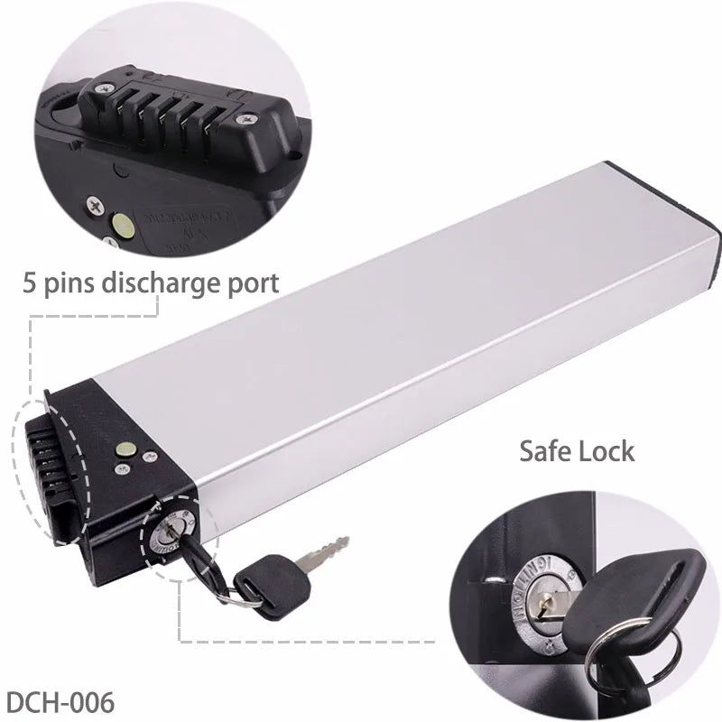 Acebei Power 48V Rechargeable Electric Bike Internal Battery