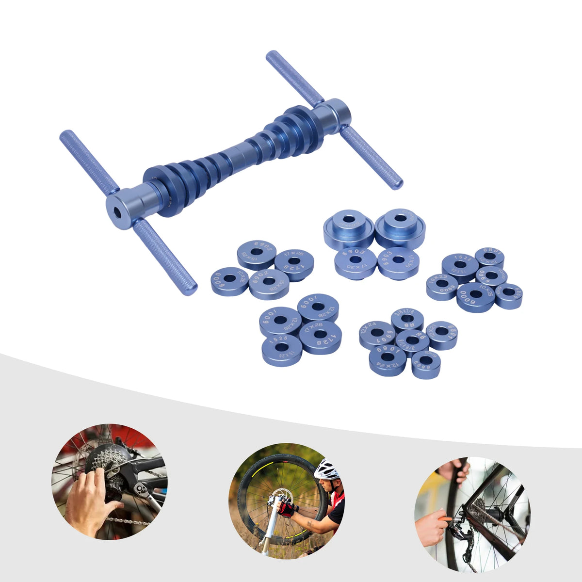 Professional Bicycle Bottom Bracket Bearing Installation Press Tool Set