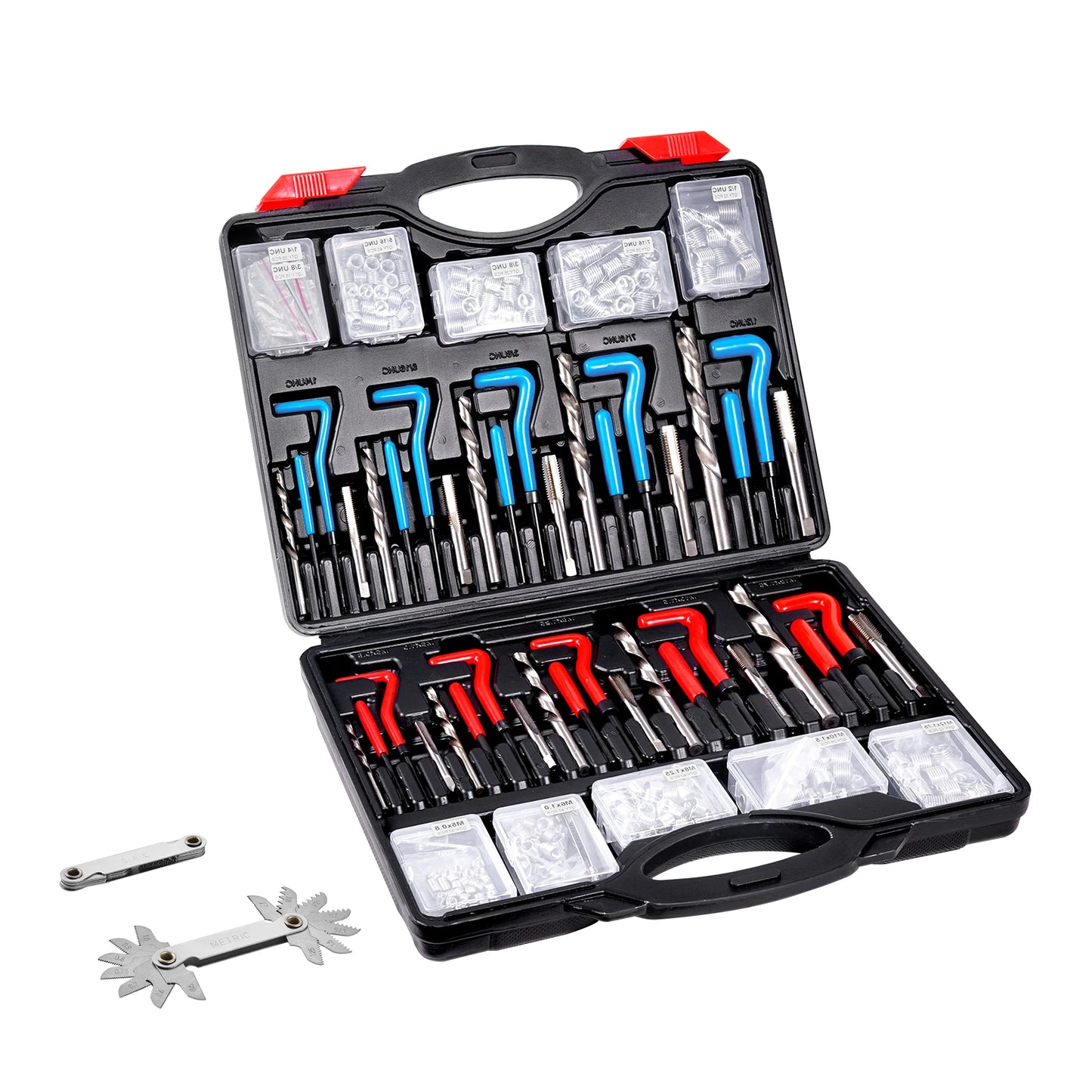 SucceBuy Precision Helicoil Thread Repair Kit With Drill Bits