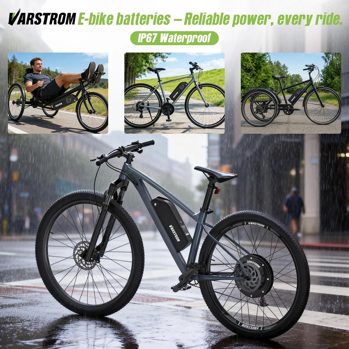 Hailong Rechargeable Lithium Battery Pack For Electric Bicycles