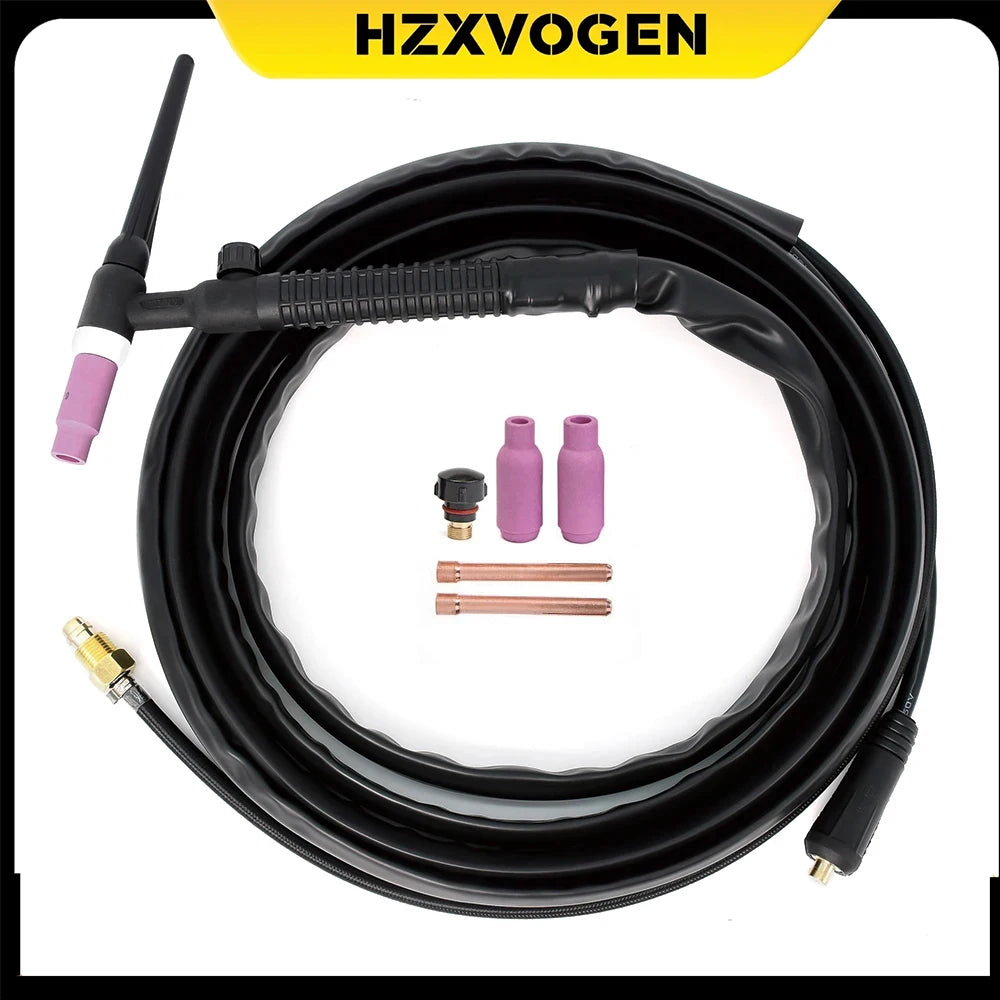 HZXVOGEN WP17V TIG Welding Torch With Quick Connector