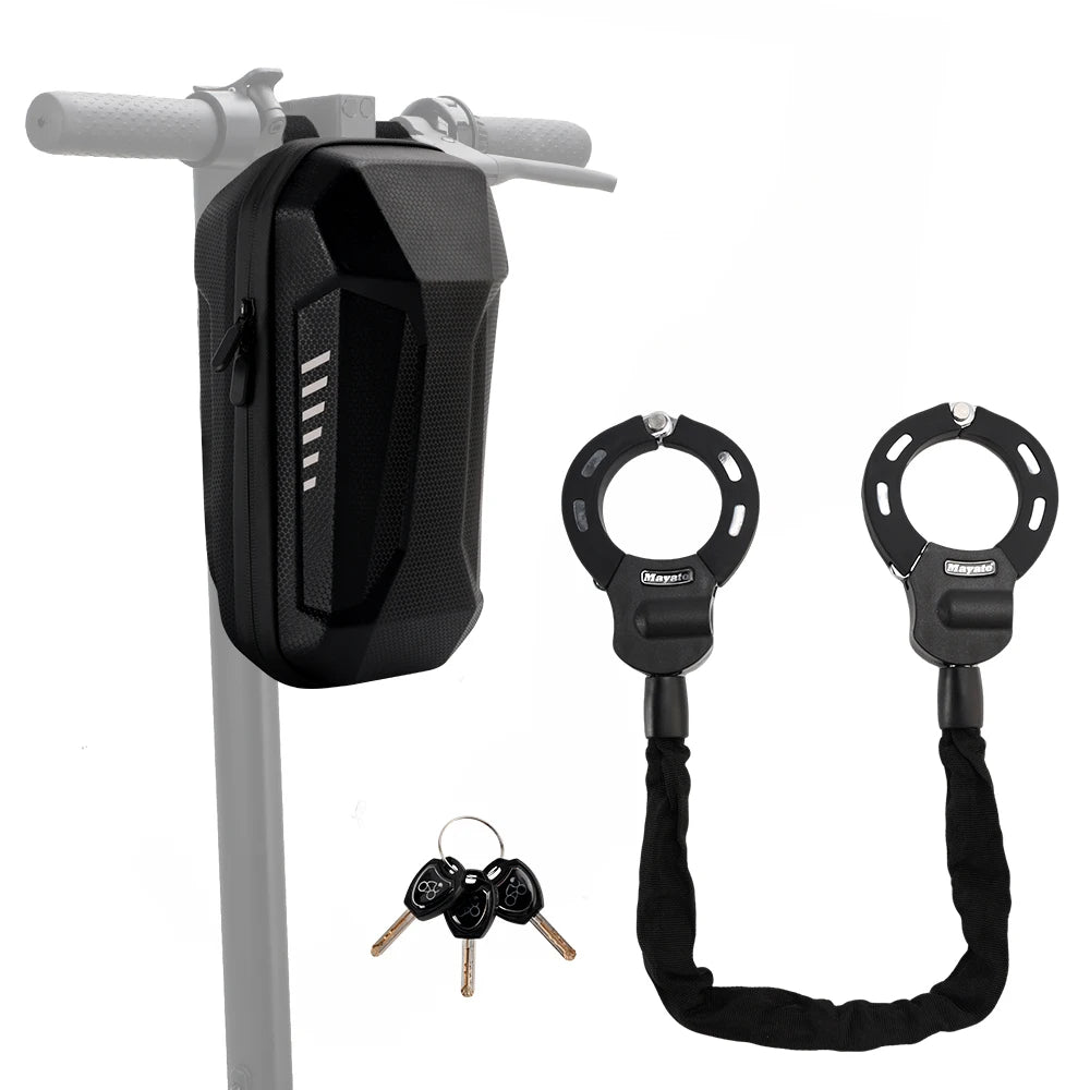 Areyourshop Heavy Duty Anti Theft Chain Lock For Motorcycles