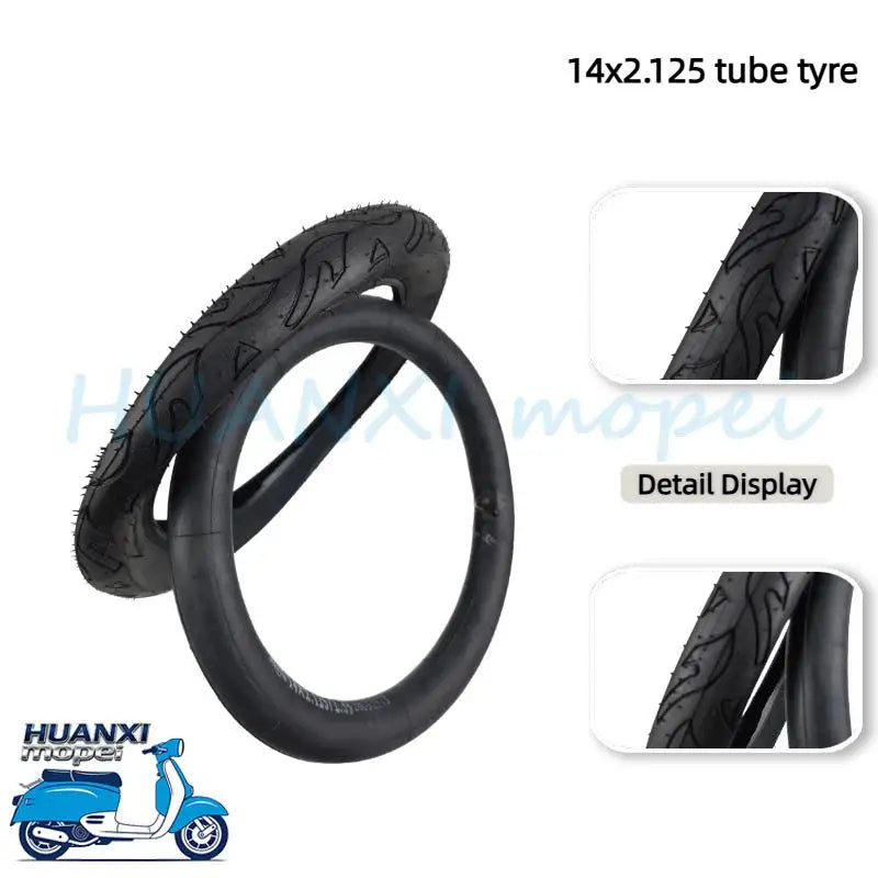 Reliable Inner And Outer Tires For Scooters And Bicycles
