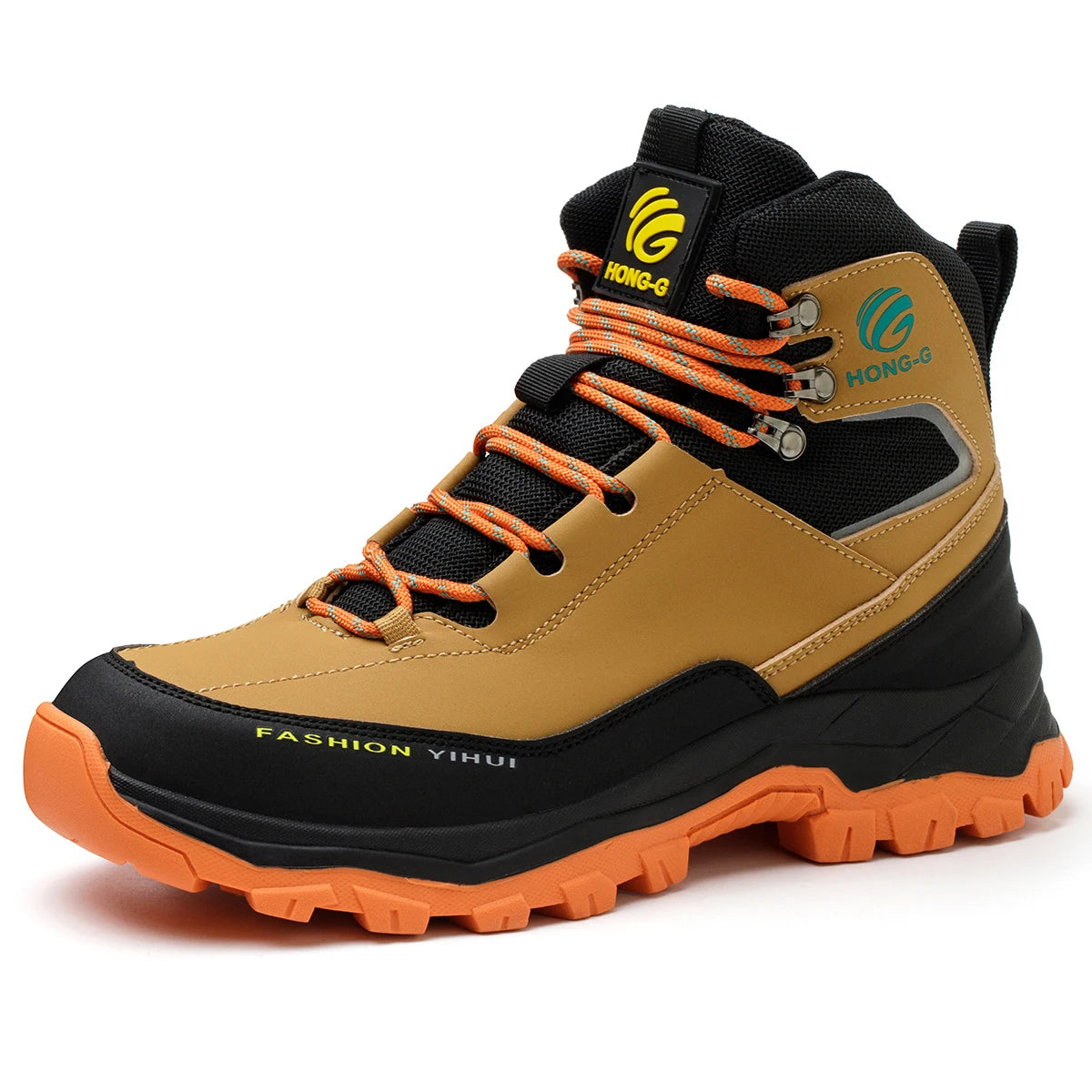 Veigar Men Safety Shoes Steel Toe Anti Puncture Work Boots