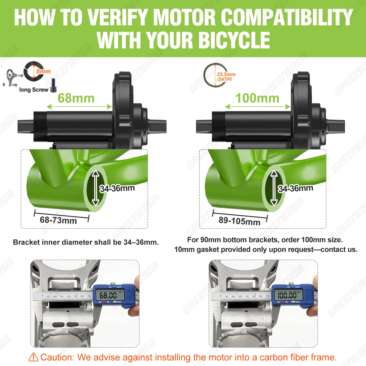 Bafang 750W Mid Drive Electric Bike Motor Conversion Kit