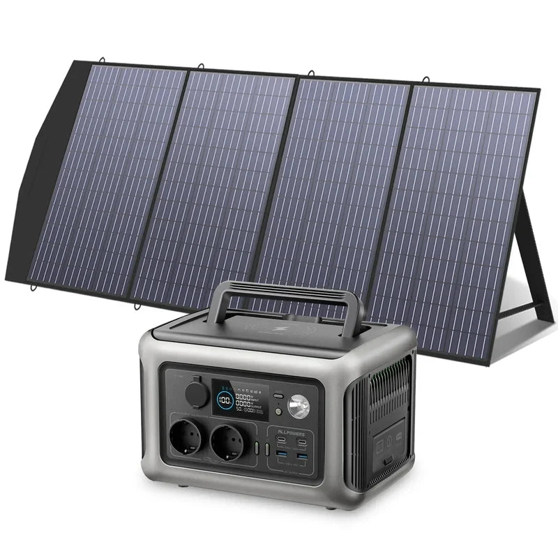Allpowers Portable Power Station With Lithium Battery 600W