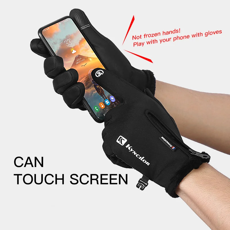 Vilico Thermal Touchscreen Winter Gloves For Cycling And Skiing