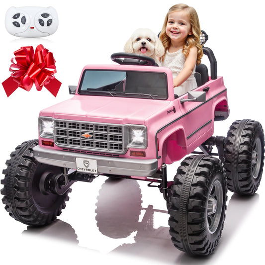 Joyracer Licensed Chevrolet Cheyenne Remote Control Ride On Car