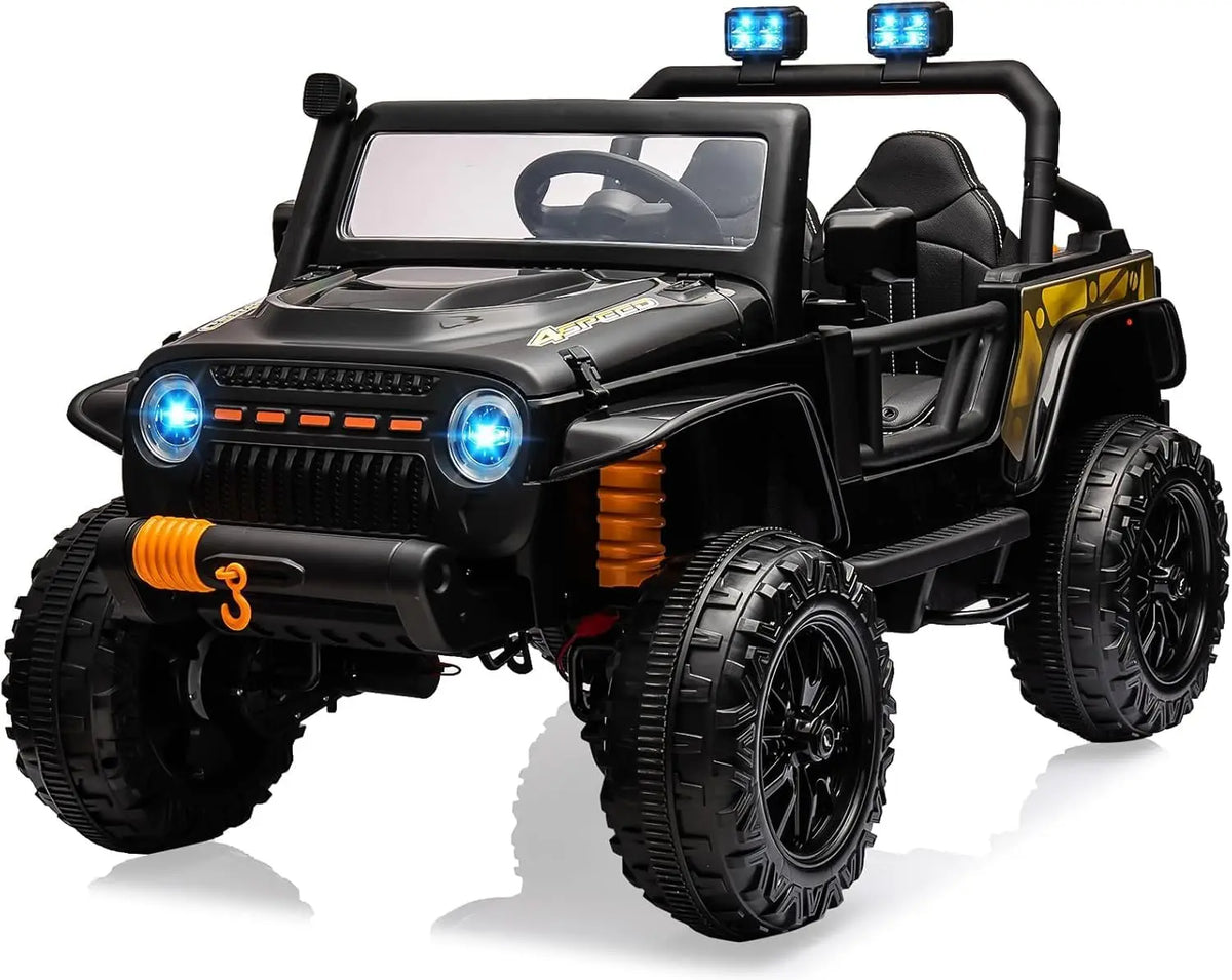 Two Seater Electric Ride On Car For Kids With Remote