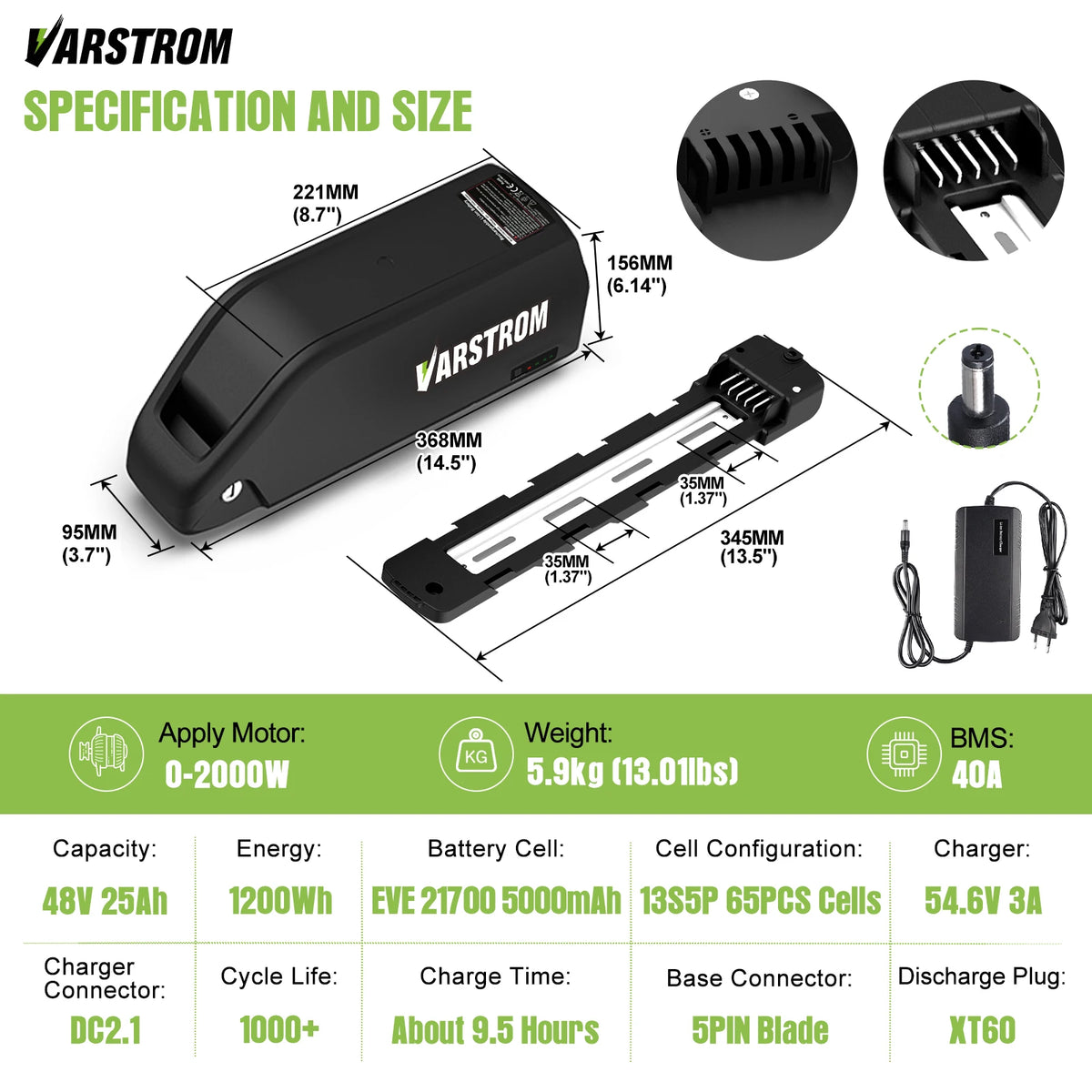 Hailong Rechargeable Lithium Battery Pack For Electric Bicycles