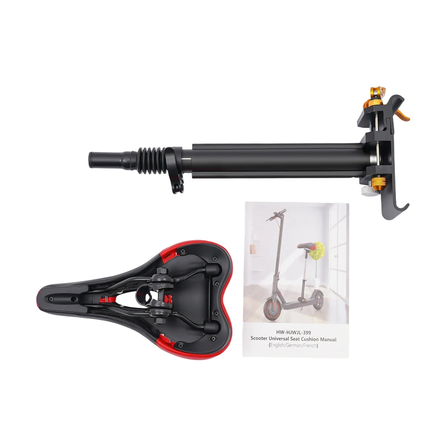 Adjustable Ergonomic Electric Scooter Replacement Saddle For Xiaomi M365