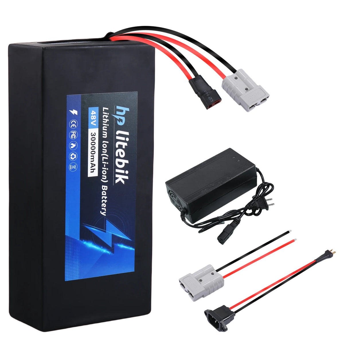 Cao Mm 36V 48V Ebike Battery 10-20Ah Electric Bicycle Scooter