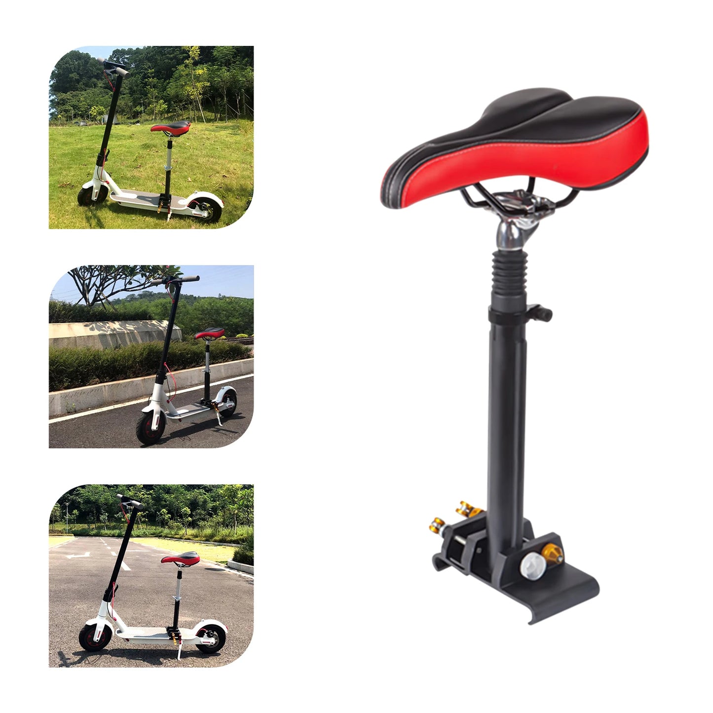 Adjustable Ergonomic Electric Scooter Replacement Saddle For Xiaomi M365
