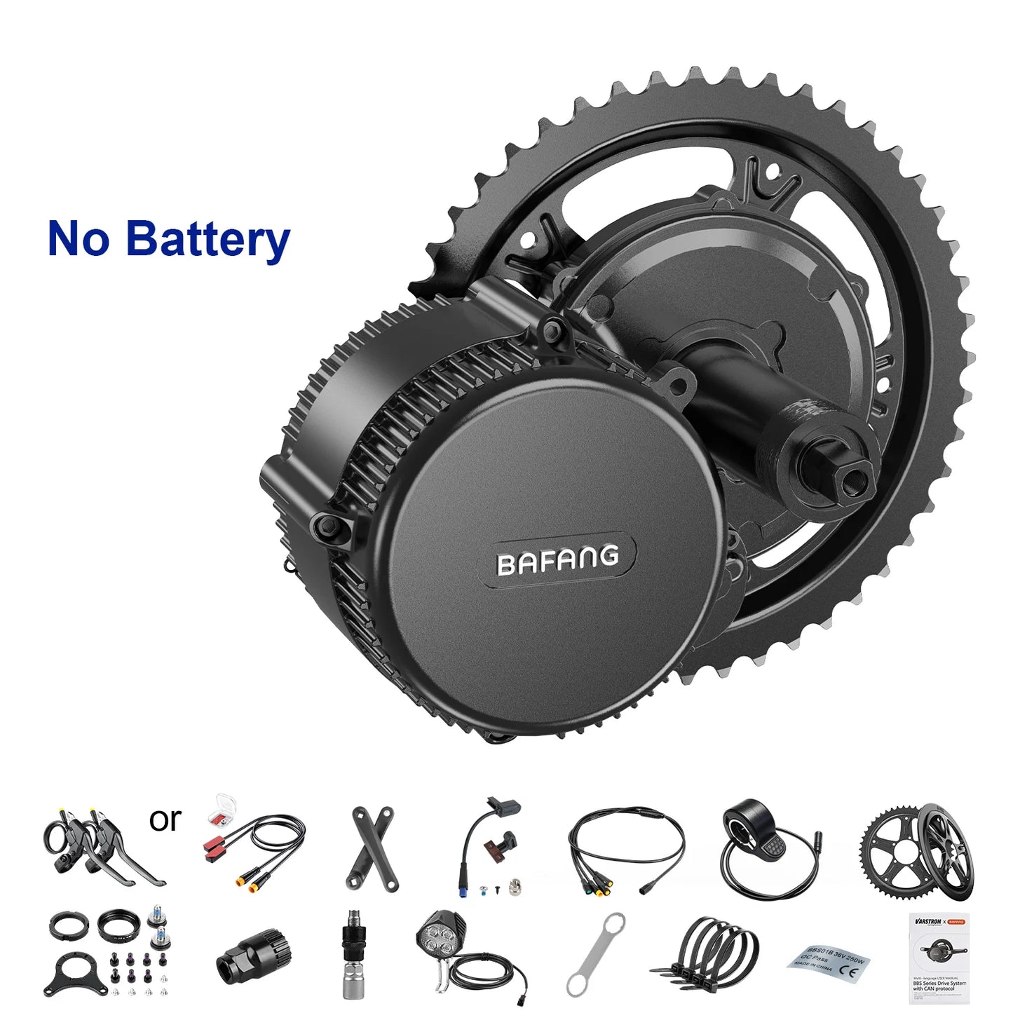Bafang 750W Mid Drive Motor Kit Electric Bike Conversion System