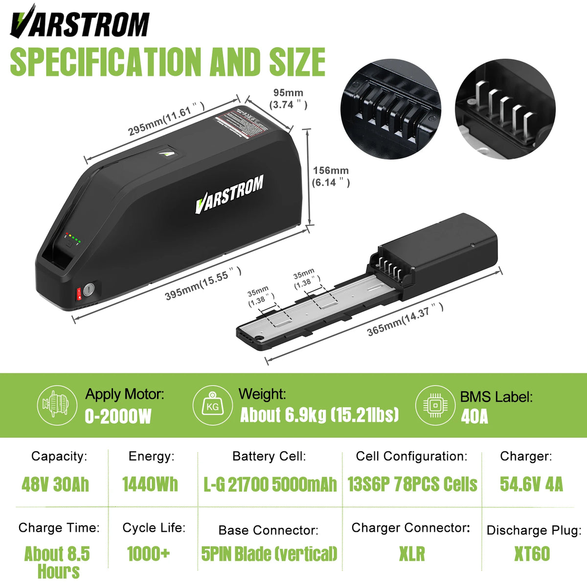 Hailong Rechargeable Lithium Battery Pack For Electric Bicycles