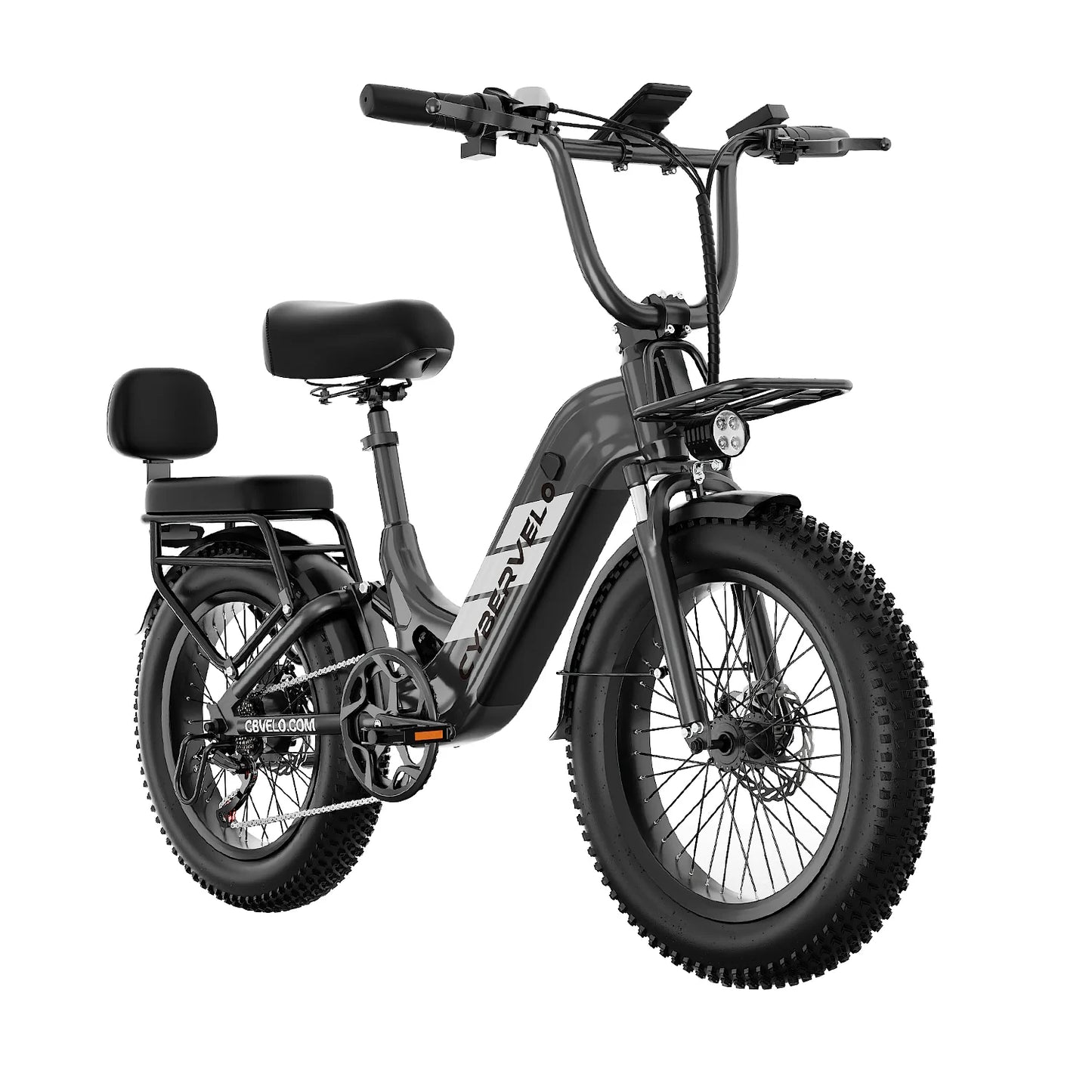 Cybervelo Step-Thru Electric Bike 1500W Peak 20AH 7-Speed Commuter