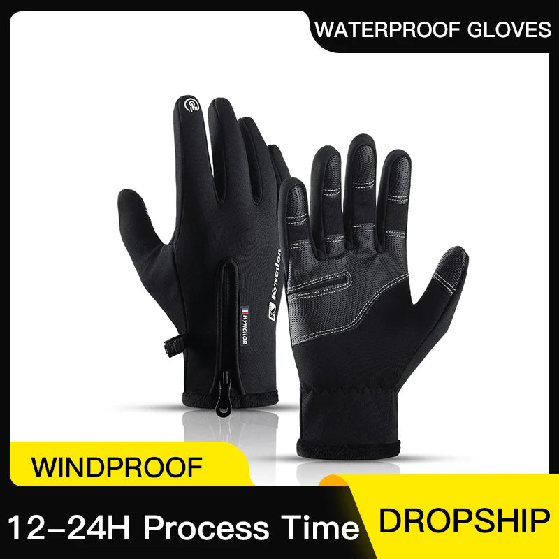 Vilico Thermal Touchscreen Winter Gloves For Cycling And Skiing
