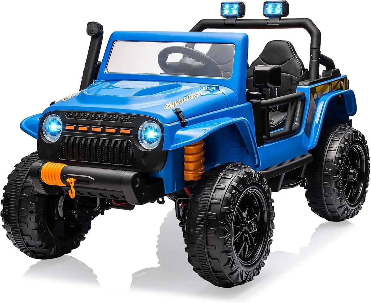 Two Seater Electric Ride On Car For Kids With Remote