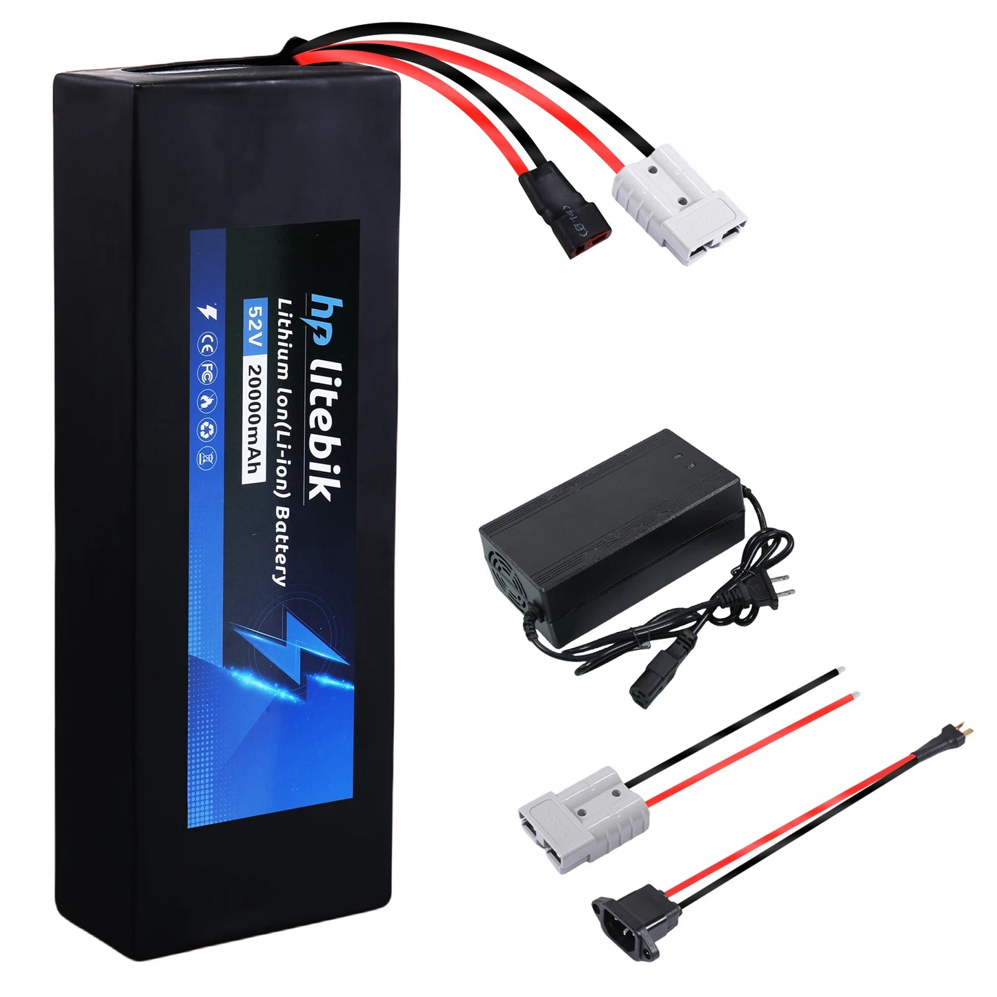 Cao Mm 36V 48V Ebike Battery 10-20Ah Electric Bicycle Scooter