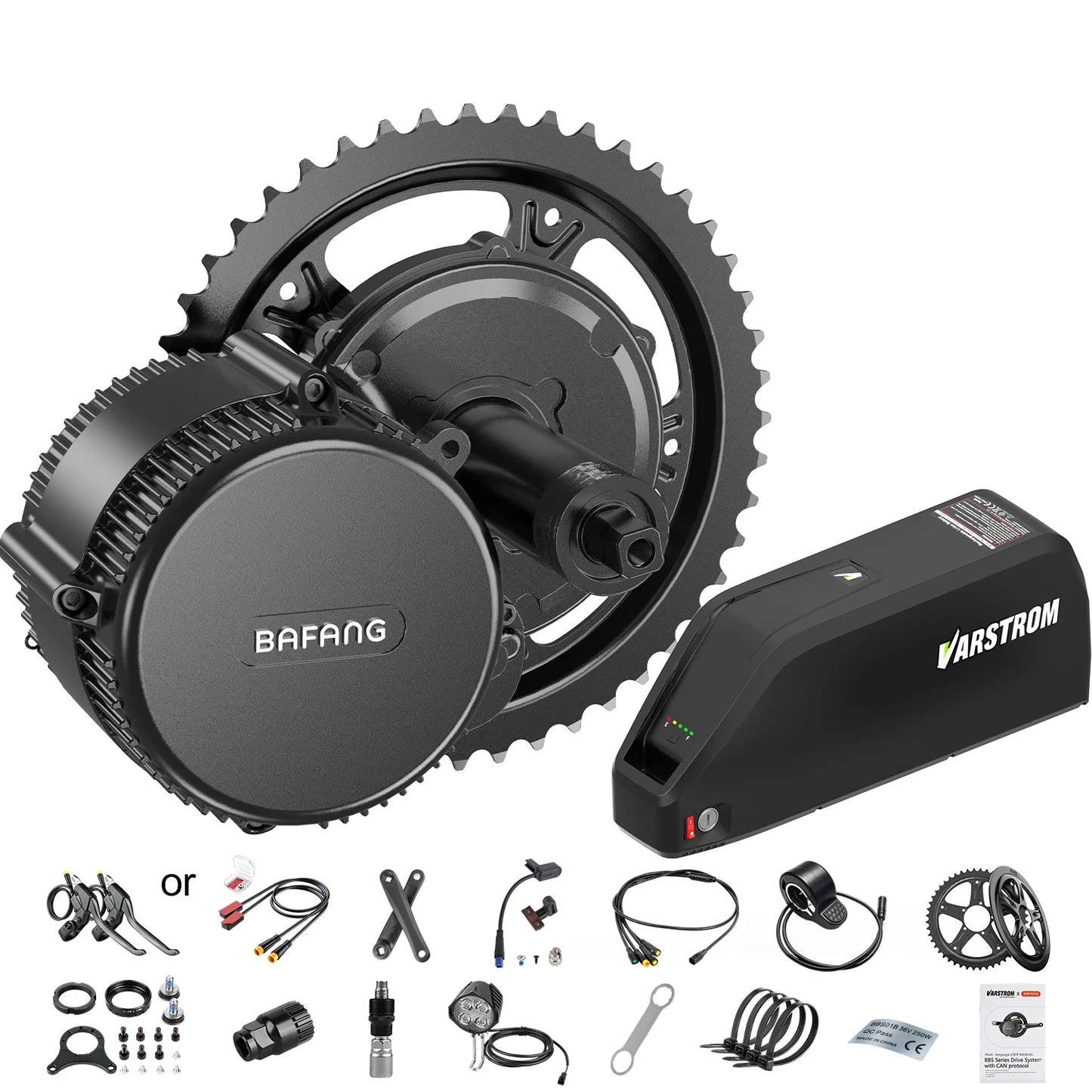 Bafang 750W Mid Drive Motor Kit Electric Bike Conversion System