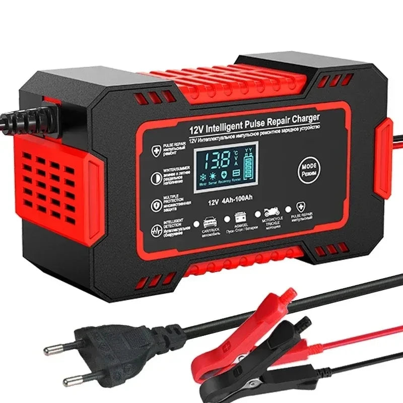 EAFC 12V 6A Touch Screen Lead Acid LCD Battery Charger