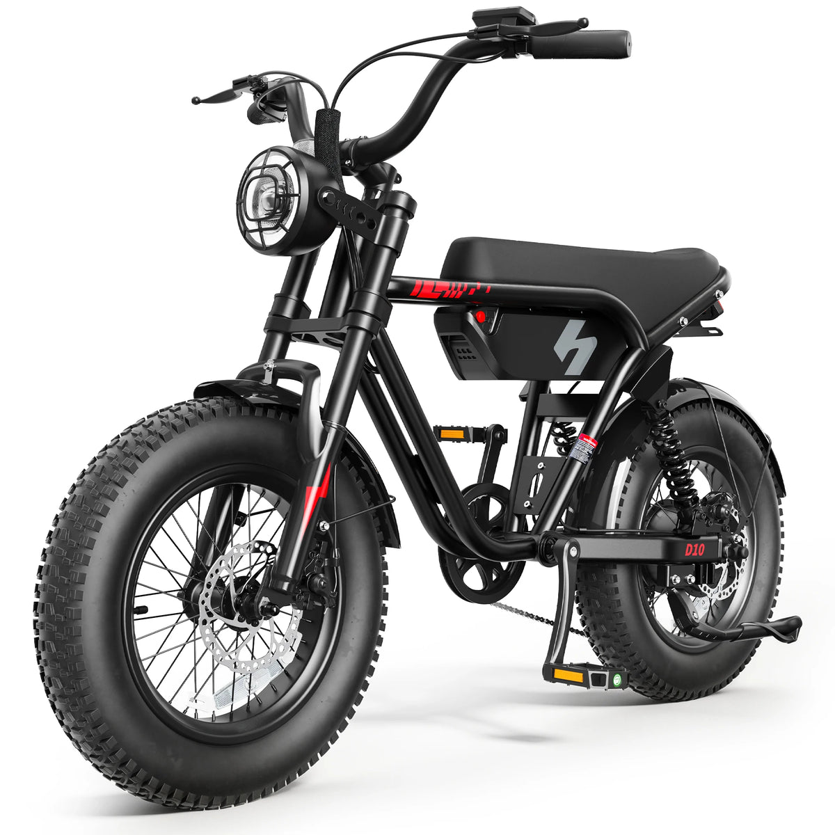 Hopepeak Full Suspension Off Road Electric Mountain Bike