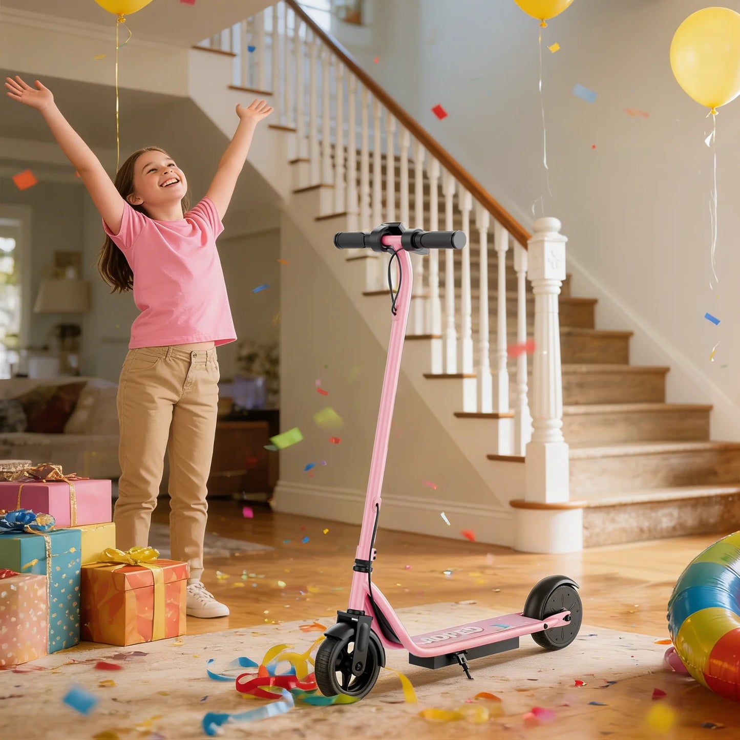Ladped Kids Electric Scooter 250W Motor 10 Mile Range