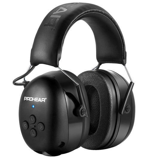 Prohear Bluetooth 5.0 Hearing Protection Earmuffs Safety Rechargeable Headphones