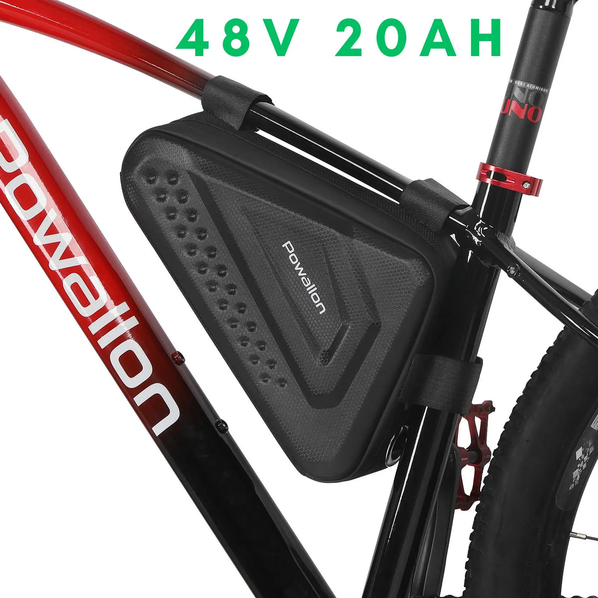 Waterproof Ebike Triangle Battery With Durable Protective Hard Case