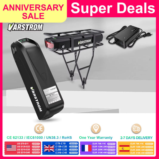 Hailong Rechargeable Lithium Battery Pack For Electric Bicycles