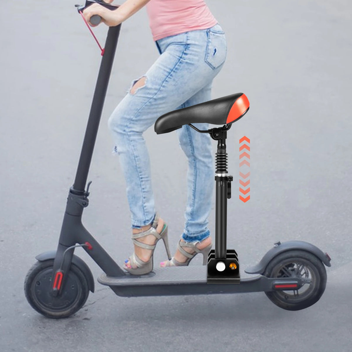 Adjustable Ergonomic Electric Scooter Replacement Saddle For Xiaomi M365