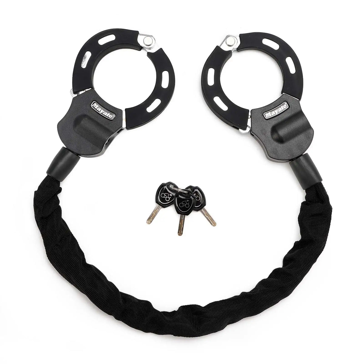 Areyourshop Heavy Duty Anti Theft Chain Lock For Motorcycles