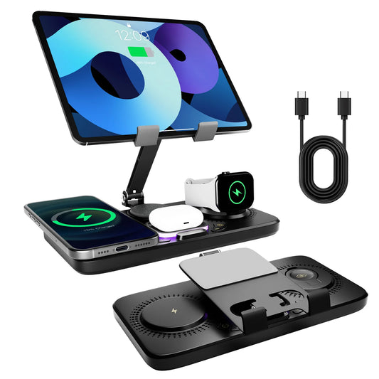 Universal Foldable Wireless Charger Station For All Devices