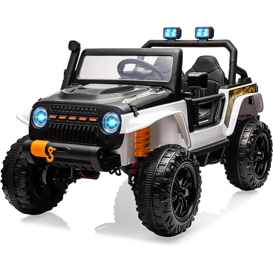 Two Seater Electric Ride On Car For Kids With Remote