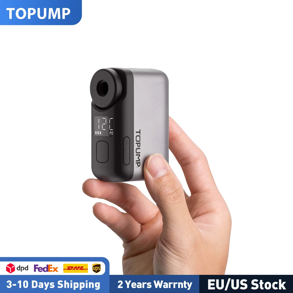 Topump TB2 Pro Electric Cordless Tire Inflator With Digital Display