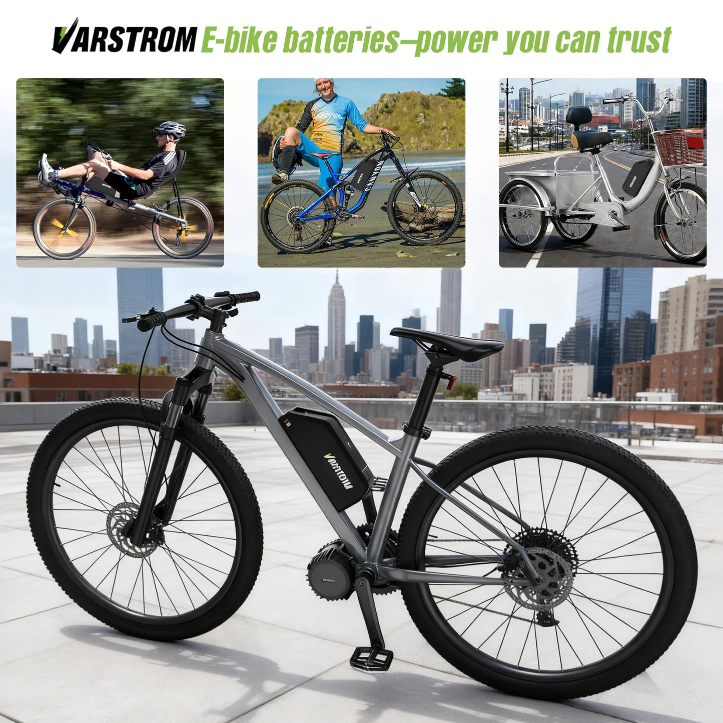 Hailong Down Tube Electric Bike Lithium Ion Battery Pack