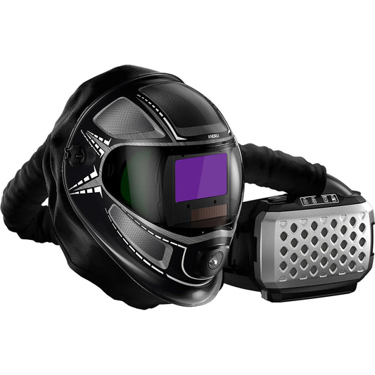 Andeli Auto Darkening Welding Helmet With Built In Respirator System