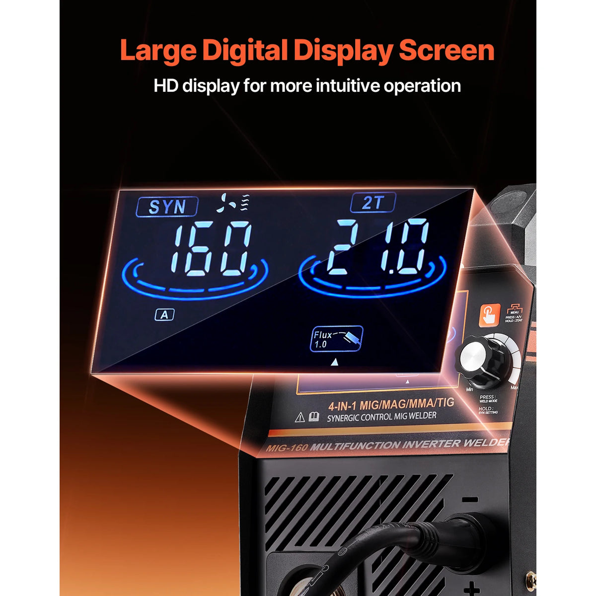 Succebuy Four In One MIG Welding Machine With Digital Display