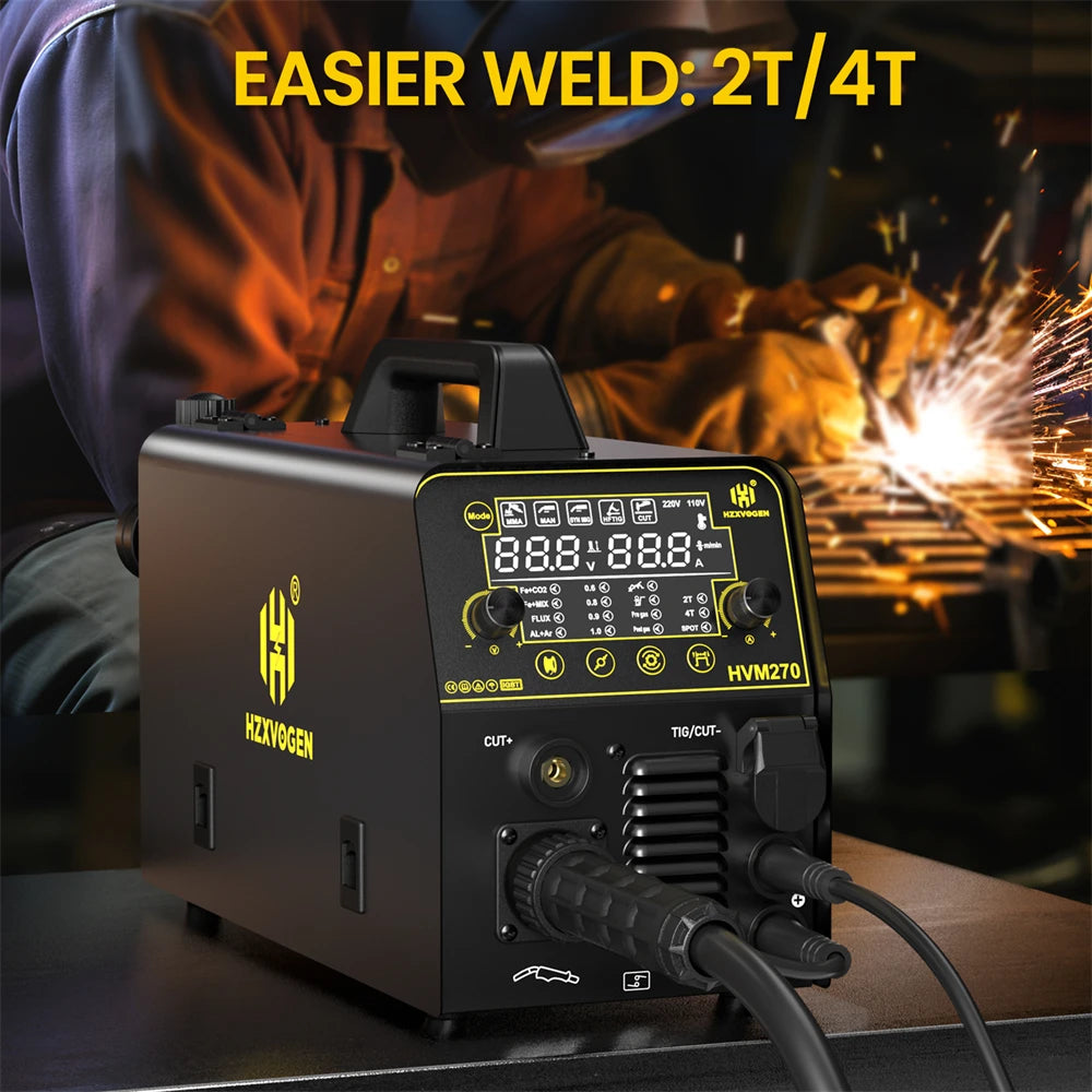 Hzxvogen 6 In 1 Multi Process Welder And Cutter Machine