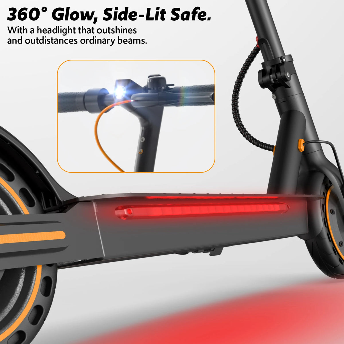 Osboo Foldable Electric Scooter With 550W Motor And App Control