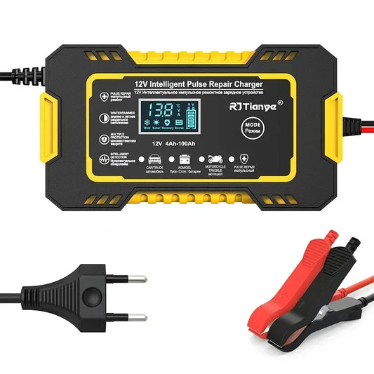 EAFC 12V 6A Touch Screen Lead Acid LCD Battery Charger