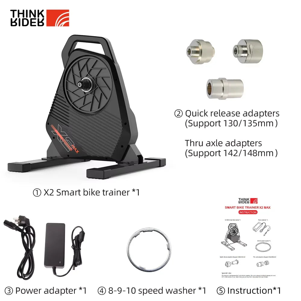 ThinkRider X2 Max Smart Bike Trainer With Power Meter